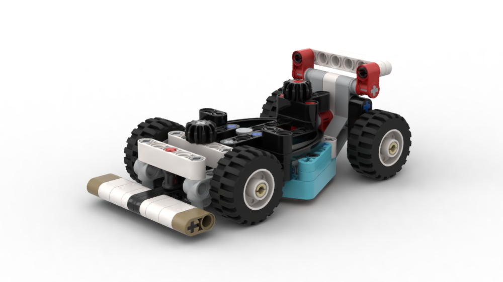 LEGO MOC 42133 Formula racer by TechnicMOCer | Rebrickable - Build with ...