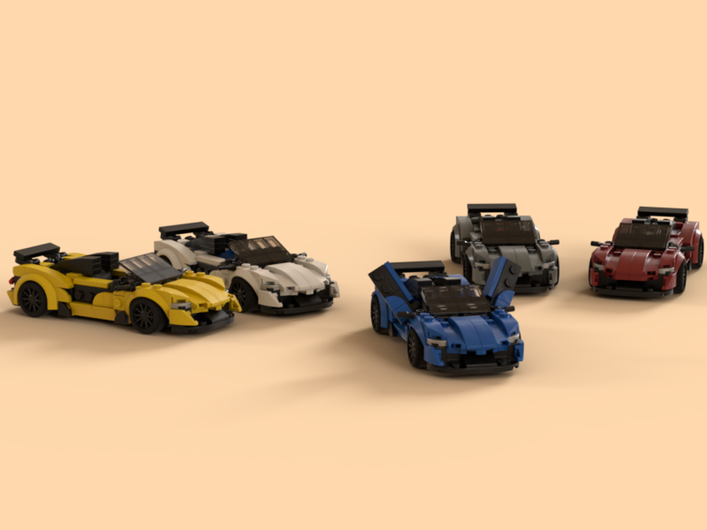 LEGO MOC Lego MOC McLaren 600LT Spider by LHmocs Rebrickable