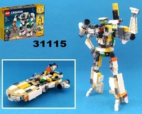 練習 Building Instructions for LEGO MINDSTORMS Drift Car as 31313 One-Kit