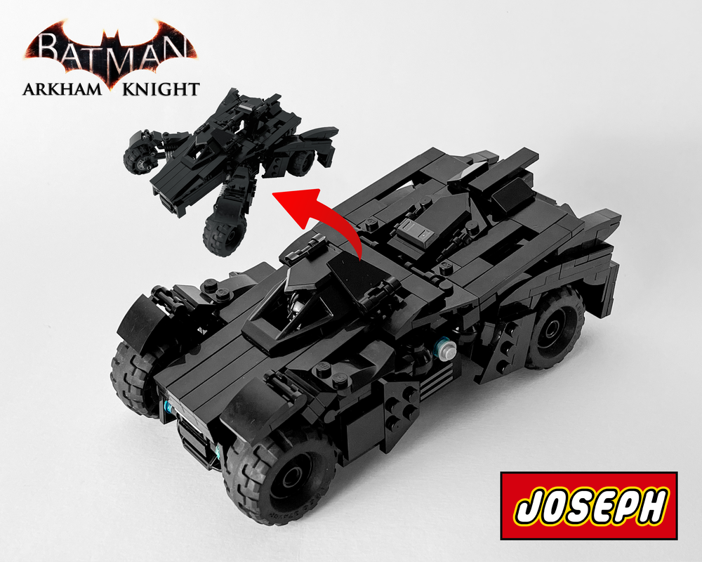 LEGO MOC Arkham Knight Batmobile V4 by LEGO_Joseph