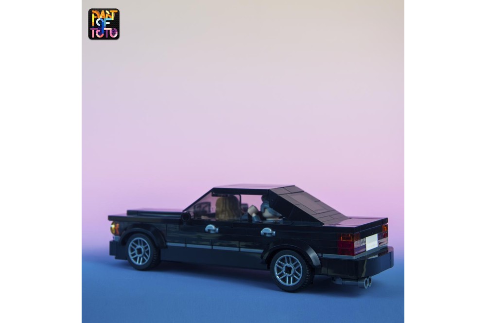 LEGO MOC BMW M5 E34 black by Part of Toto | Rebrickable - Build with LEGO