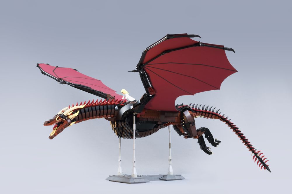 MOC Lego Dragon MOC by MartinDesign | Rebrickable - Build with LEGO