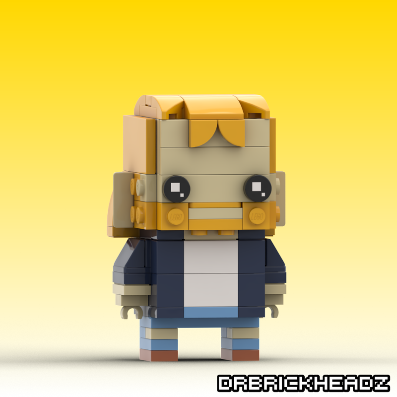 LEGO MOC Roland Schitt (Schitt's Creek) Brickheadz by DrBrickheadz
