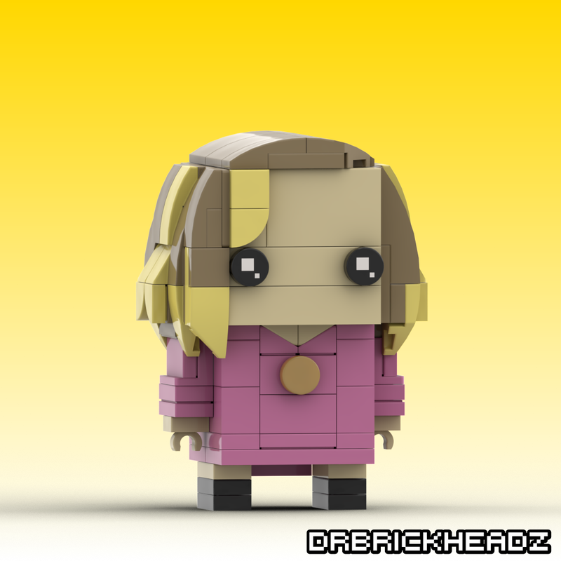 LEGO MOC Alexis Rose (Schitt's Creek) Brickheadz by DrBrickheadz