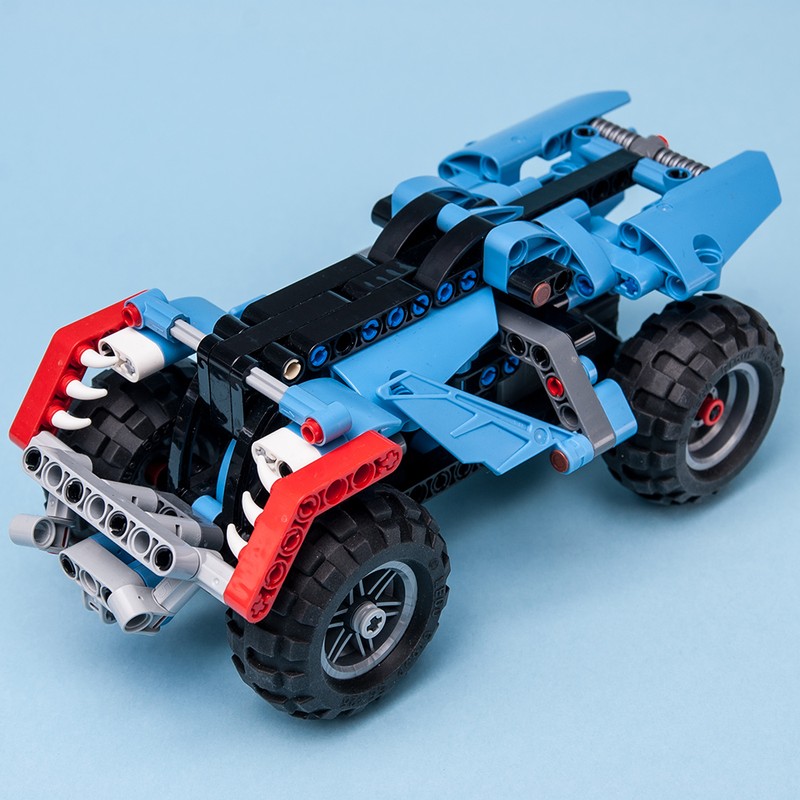 LEGO MOC 42134 Killer Mouth Car By Keep On Bricking Rebrickable 