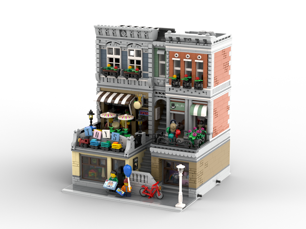 LEGO MOC Toy Store by simon84 Rebrickable - Build with LEGO