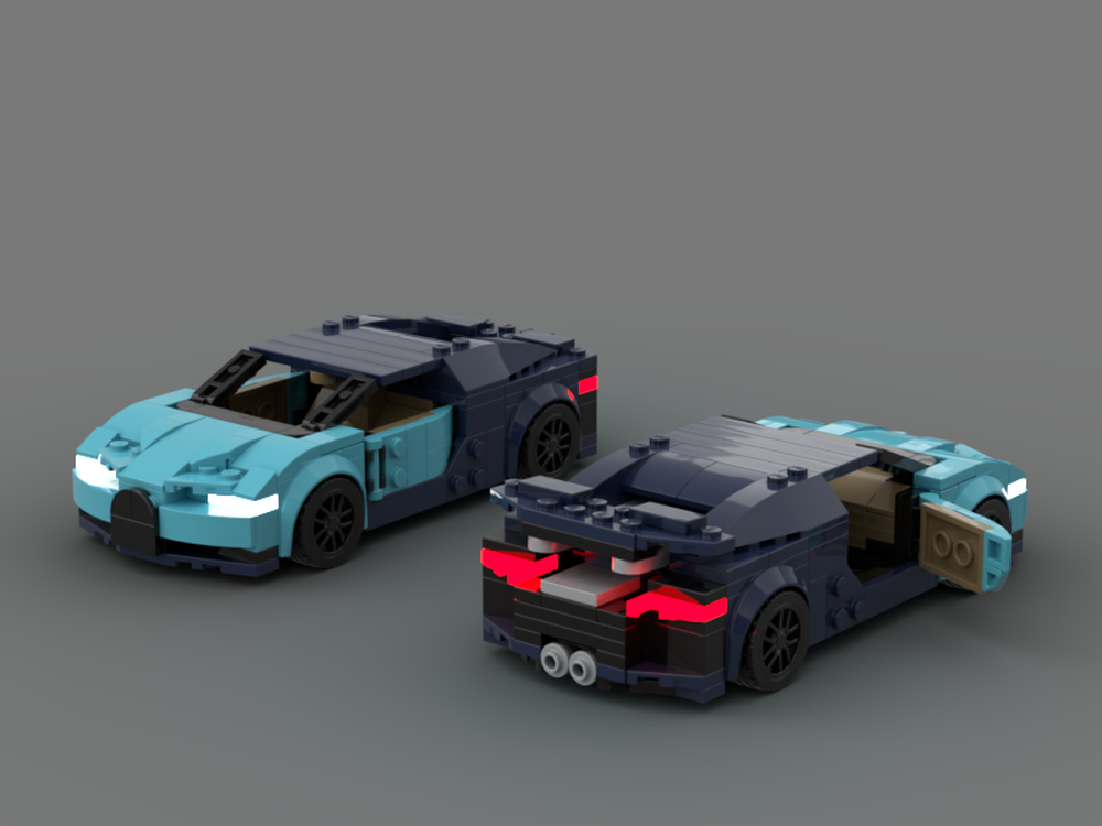 uophørlige Advent Slovenien LEGO MOC Bugatti Chiron by SuperBrickz™ | Rebrickable - Build with LEGO