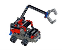 Semi Future Robot Car