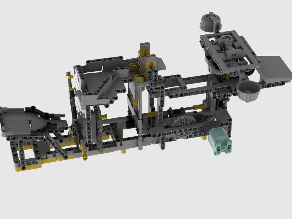 LEGO MOC Lego GBC 034 Ball Rolling CLASSIQUE SIMPL by Phil.L