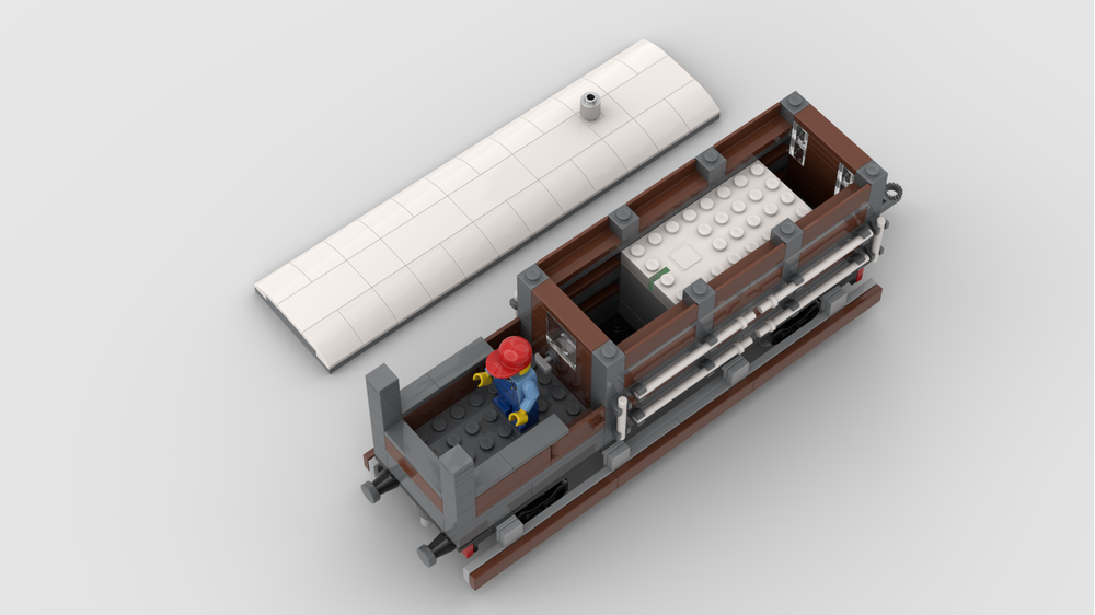 LEGO MOC LMS Ivatt Class 2 2-6-0 Steam Train by kidda | Rebrickable ...