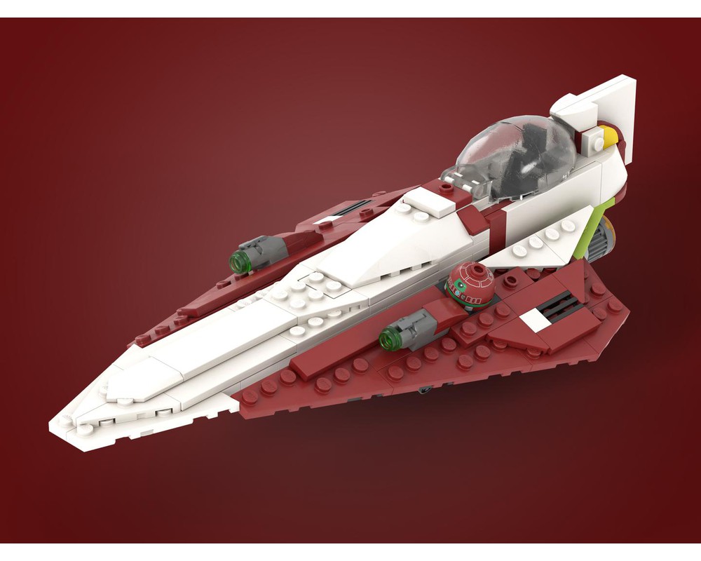 LEGO MOC Obi-Wan Kenobi's Jedi Starfighter set 75333 MOD by ron ...