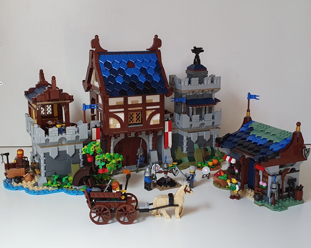 Lego Moc Medieval Castle Gate By Gr33Tje13 | Rebrickable - Build With Lego