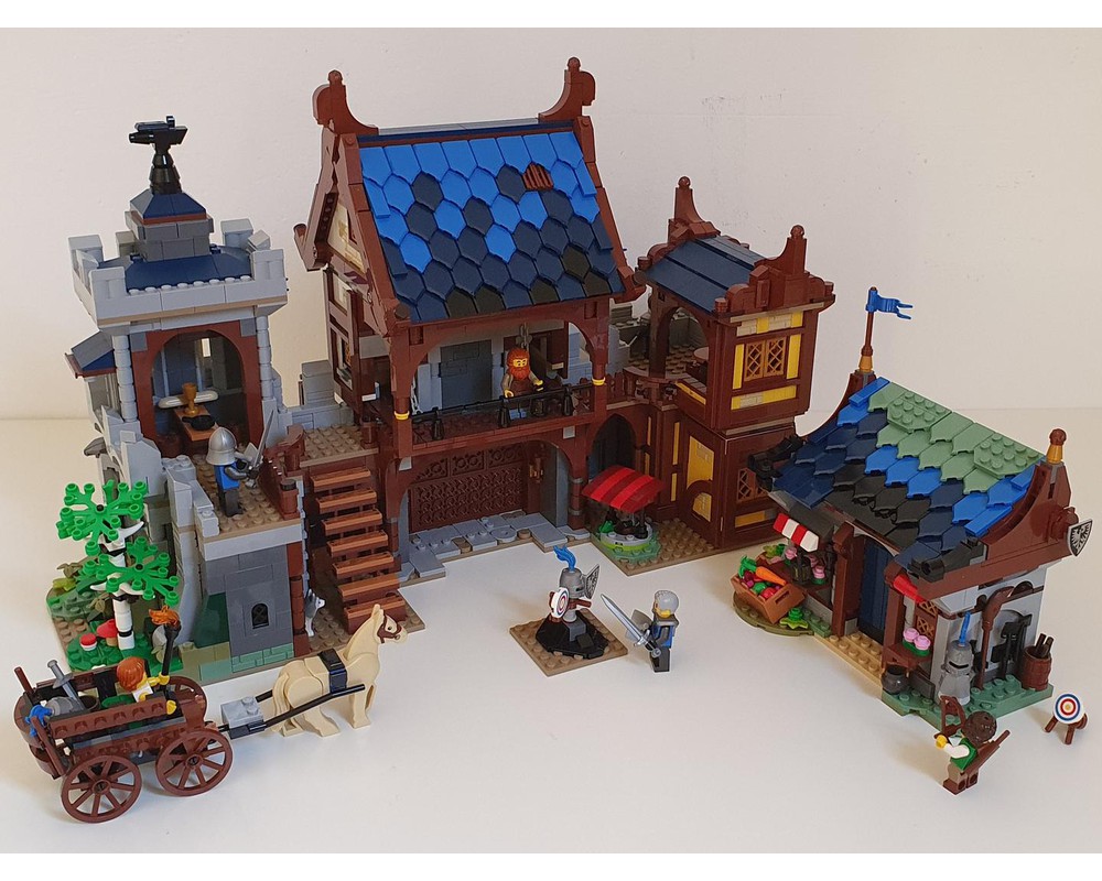 LEGO MOC Medieval Castle Gate by Gr33tje13 | Rebrickable - Build with LEGO