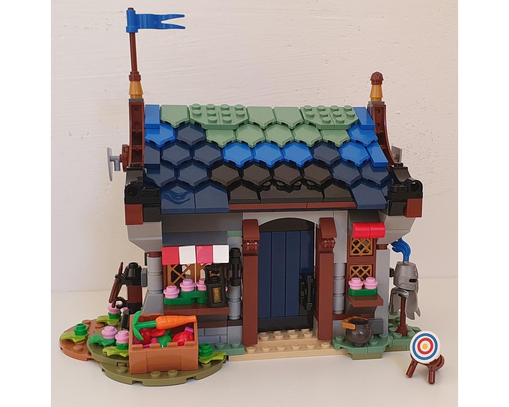 LEGO MOC Medieval Castle Gate by Gr33tje13 Rebrickable Build