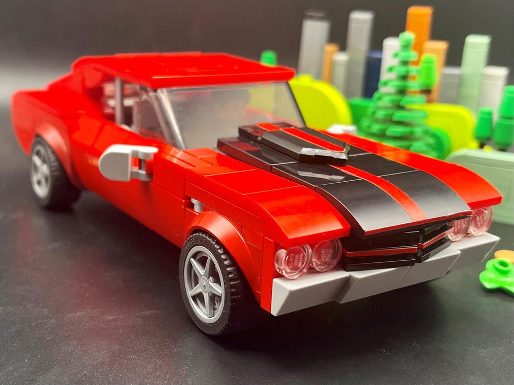 Lego Moc Jack Reachers Chevrolet Chevelle By Ibrickeditup