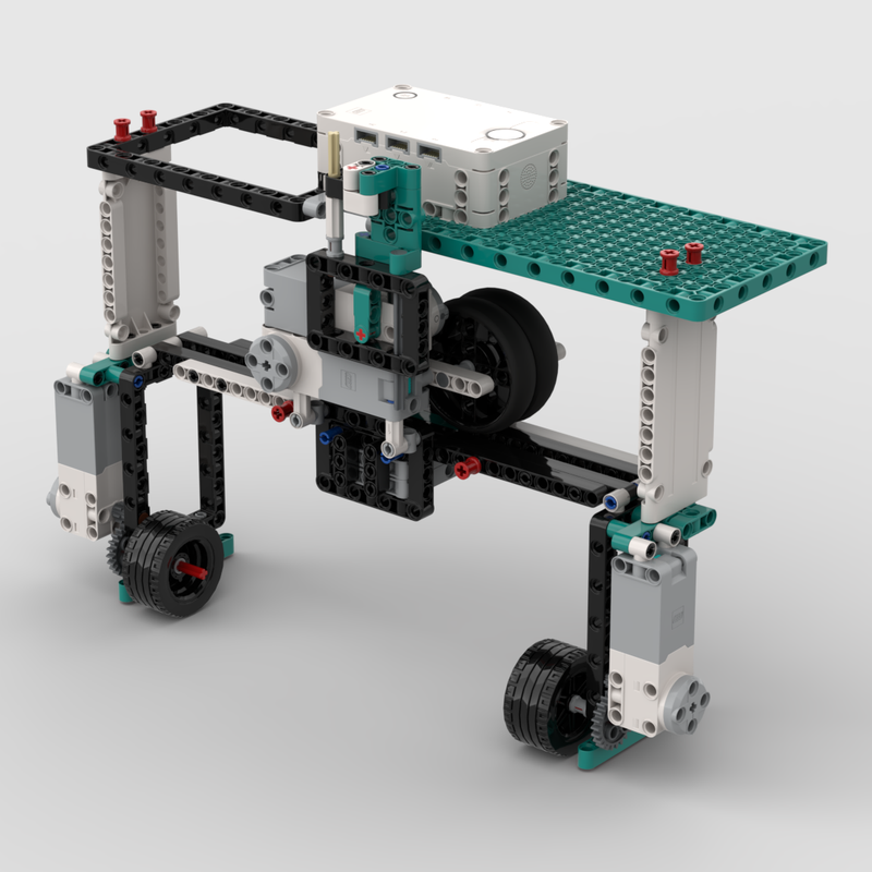 LEGO Lego Mindstorms 51515 and 31313 Printer by Mindstormsmaster | Rebrickable Build with LEGO