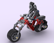 LEGO MOC 42132 Mitrailleuse by artemisovsky