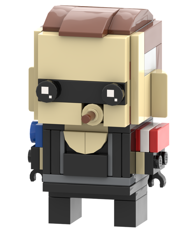 LEGO MOC Watchmen Comedian Brickheadz by cuch201 | Rebrickable - Build ...