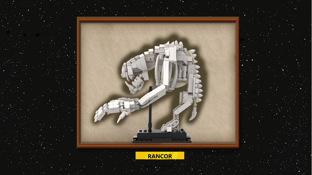 LEGO MOC Rancor Skeleton - Lego Dinosaur Fossils by LaurensPosthuma ...