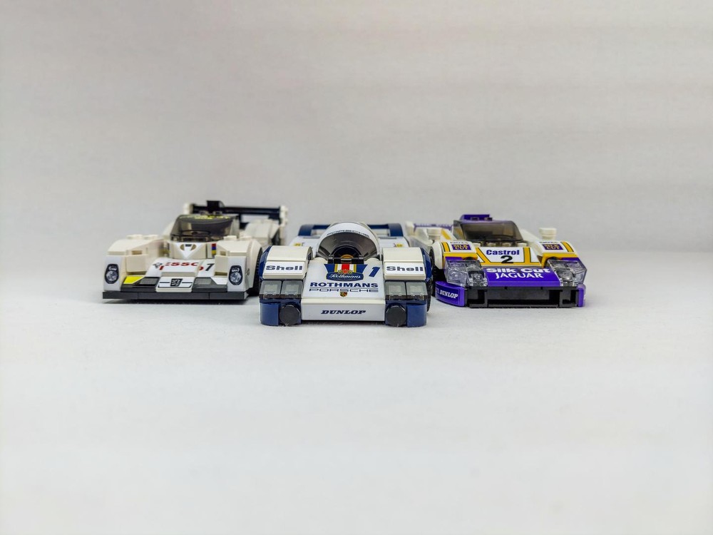 LEGO MOC-114866 Le Mans Group C bundle ( Porsche 956, Jaguar XJR-9
