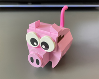 Smaller, cute pig
