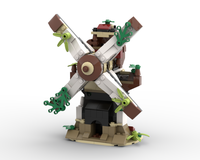 Abandoned Windmill (Turnable Blades)
