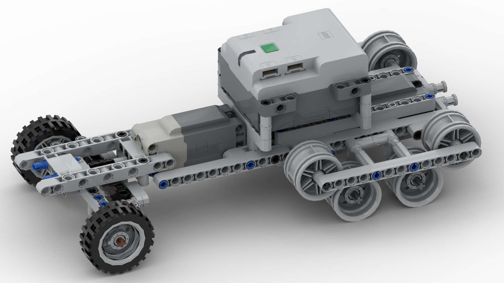 LEGO MOC Small Halftrack Chassis - Control+ L motor by Stinkwell ...