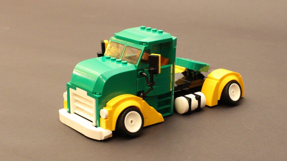 LEGO MOC GMC Hotrod Truck by OutBricks | Rebrickable - Build with LEGO