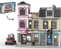 Dungeons & Dum-Dums (alt build of Downtown Diner - 10260)