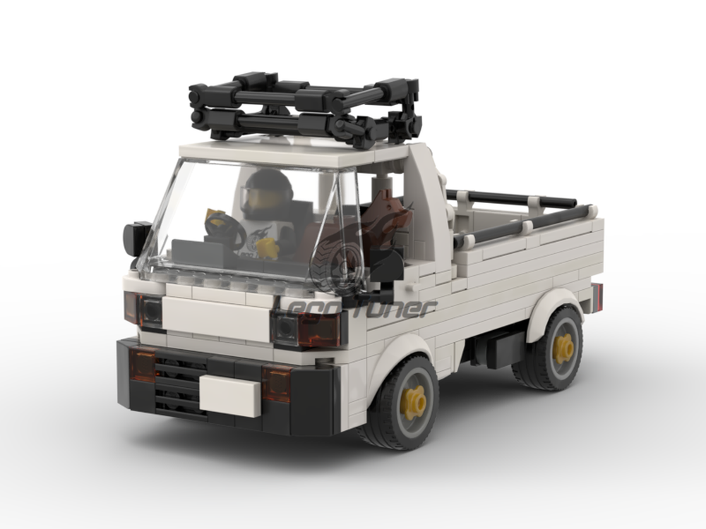 MOC Honda Acty popular Truck Car building bricks (JCMORC88)