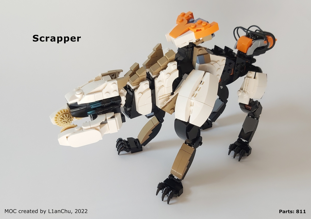 LEGO MOC Scrapper Horizon Zero Dawn by l1anchu Rebrickable