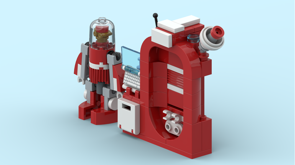 LEGO MOC-115372 Robot Helper and Charging Station by zairse ...