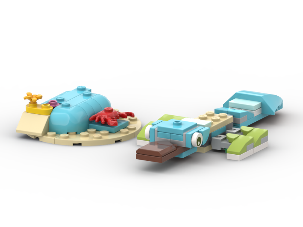 LEGO MOC 31128 Platypus by Pikminfan67 | Rebrickable - Build with LEGO