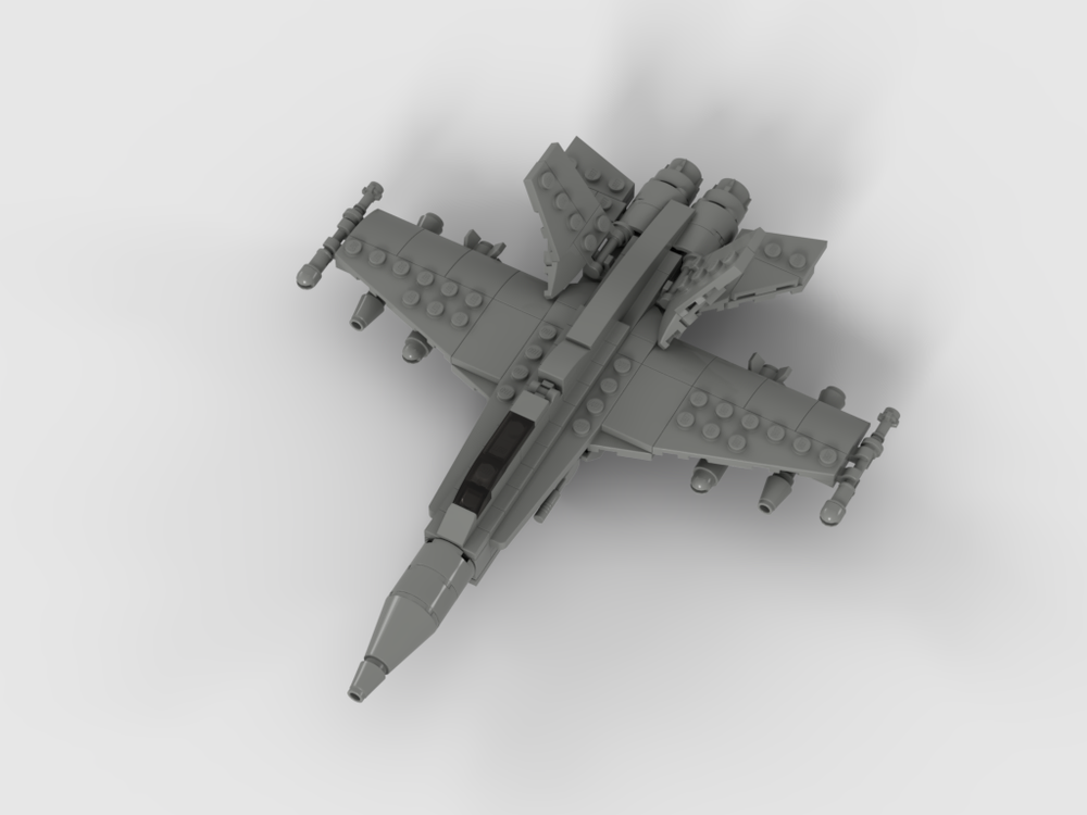 LEGO MOC F18 by uminy Rebrickable Build with LEGO