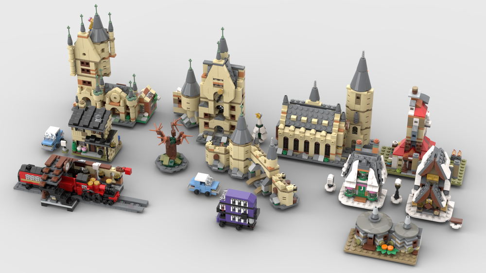 LEGO MOC Mini H Potter Collection by christromans