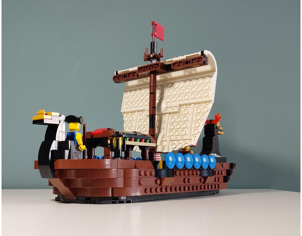 LEGO MOC 31109 Viking Ship by Kirvet | Rebrickable - Build with LEGO