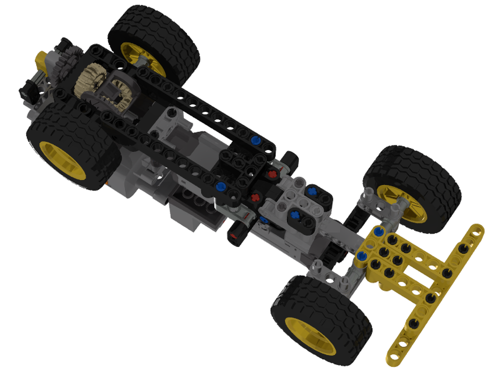 LEGO MOC-115514 Rear-Wheel Drive SUV by NickyTech | Rebrickable - Build ...