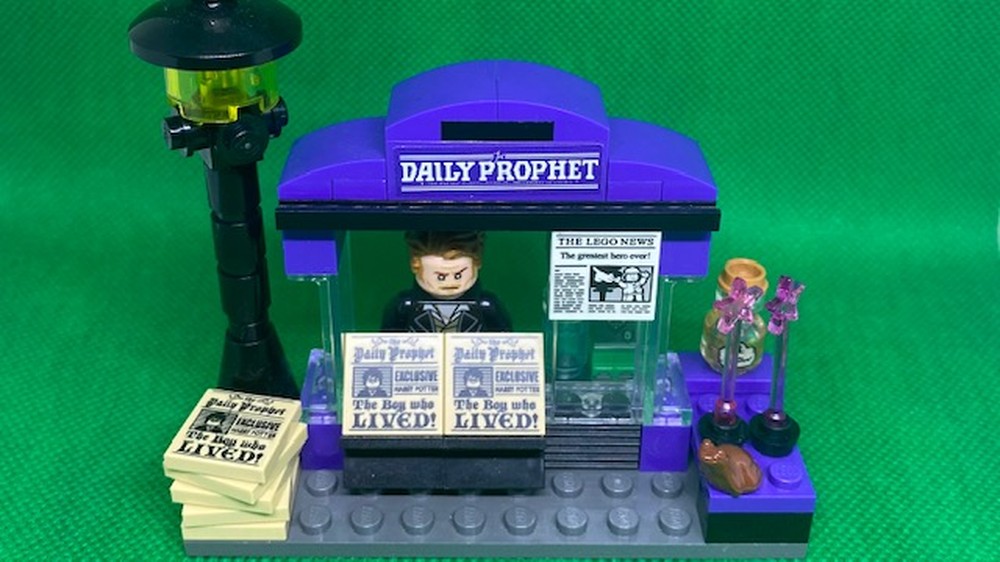 LEGO MOC-115544 Daily Prophet Stand by niceguy12985 | Rebrickable ...