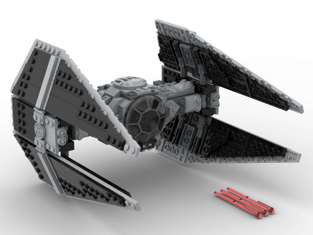 MOC Imperial TIE Interceptor by majora56 | Build with LEGO