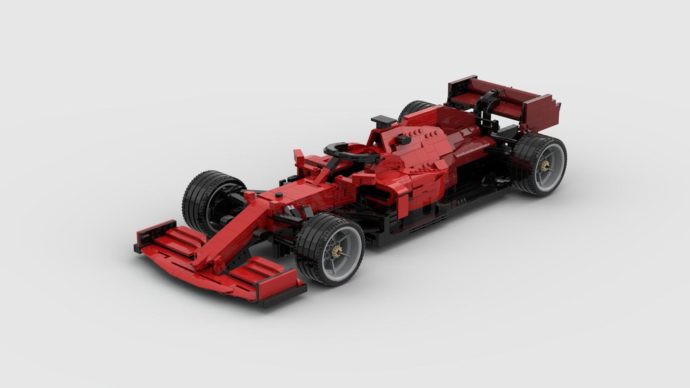 LEGO MOC Ferrari F1-75 1:8 Scale by Lukas2020
