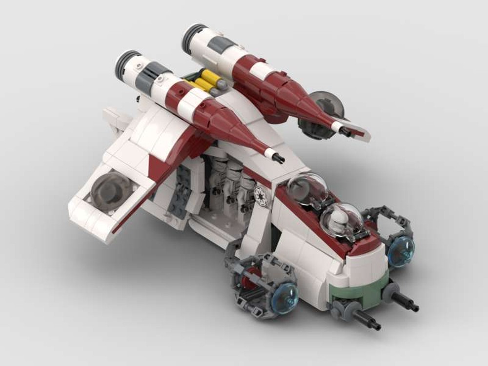 LEGO MOC-115609 LAAT Gunship - Play Scale by Lego_Trout | Rebrickable ...