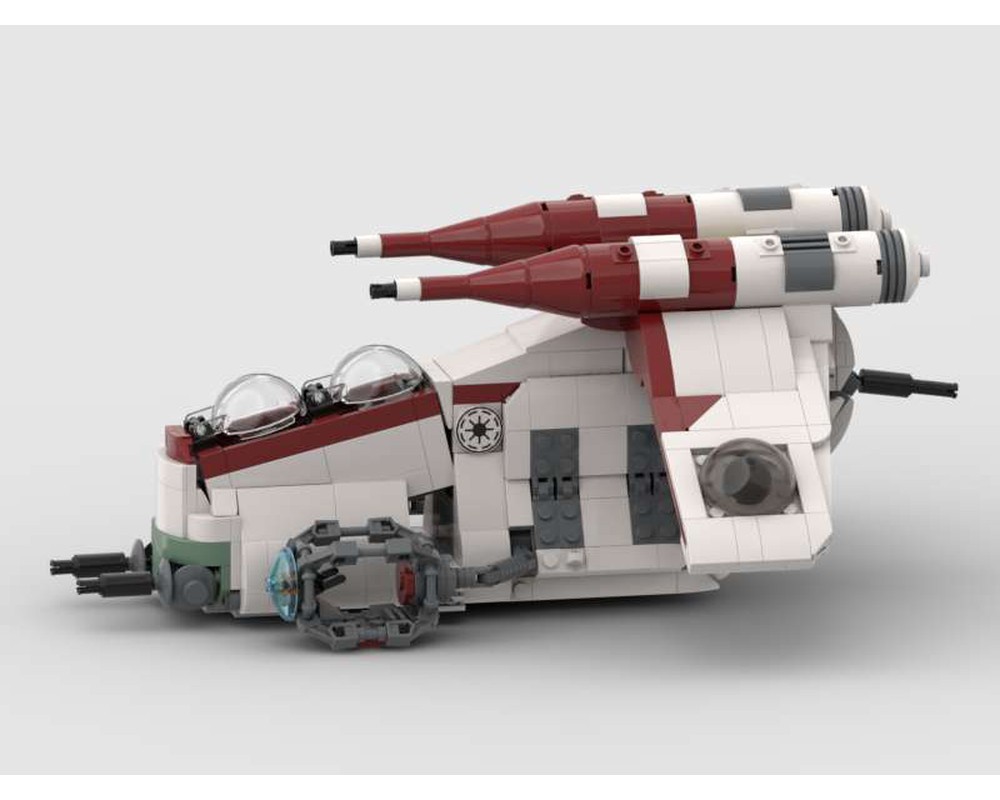 LEGO MOC LAAT Gunship - Play Scale by Lego_Trout | Rebrickable - Build ...