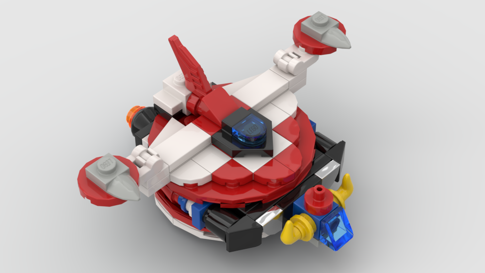 LEGO MOC NEW LEGO MOC Miniscale GOLDORAK/GRENDIZER With Spazer & Missiles  Gamma (Mode Flight) Version 2.0 by CBSNAKE