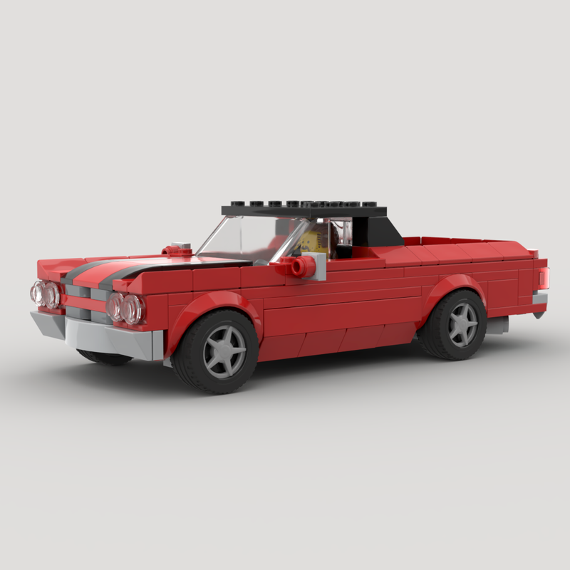 LEGO MOC El Camino 8-wide by joey_bricks_things | Rebrickable - Build ...