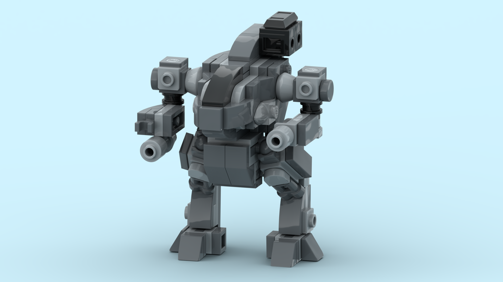 Lego Moc Battle Tech Bsw-l1 Bushwacker By Zairse 