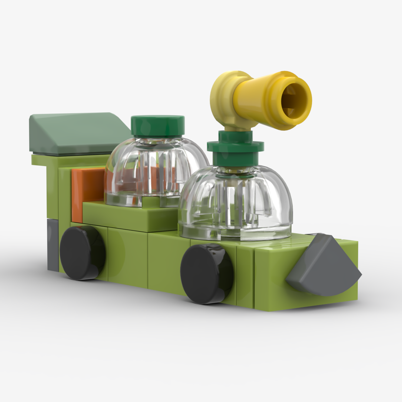 LEGO MOC Miniature The Homer Car by javiperillas Rebrickable Build