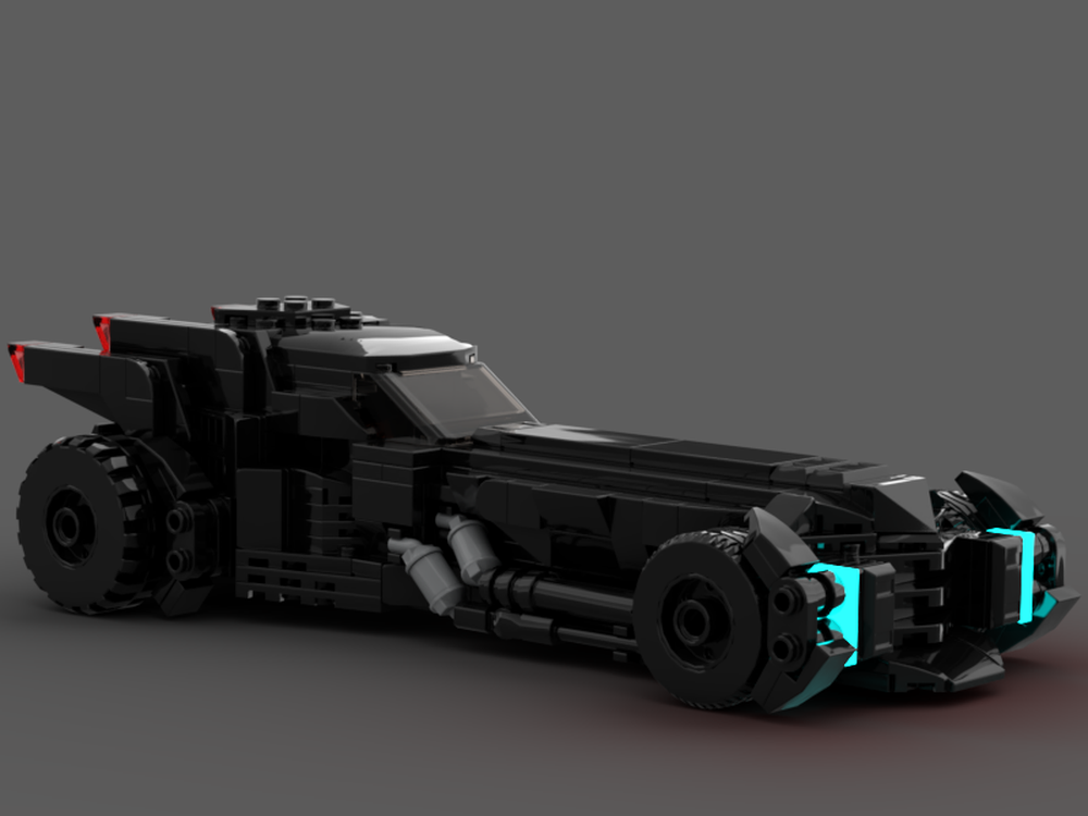 LEGO MOC Micro 1989 Batmobile (2022) by pomx