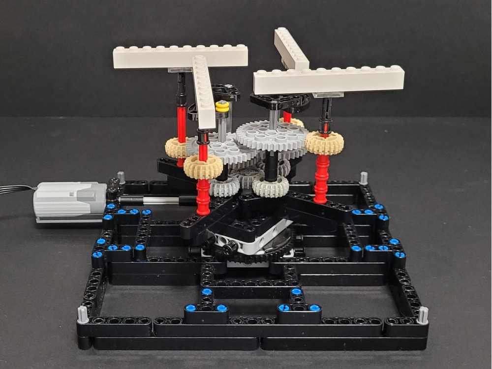 LEGO MOC Hypocycloid Kinetic Sculpture 2 by jemunoz0 | Rebrickable ...