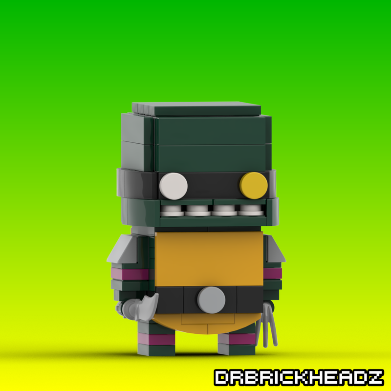 LEGO MOC Rat King (Teenage Mutant Ninja Turtles, 1987) Brickheadz