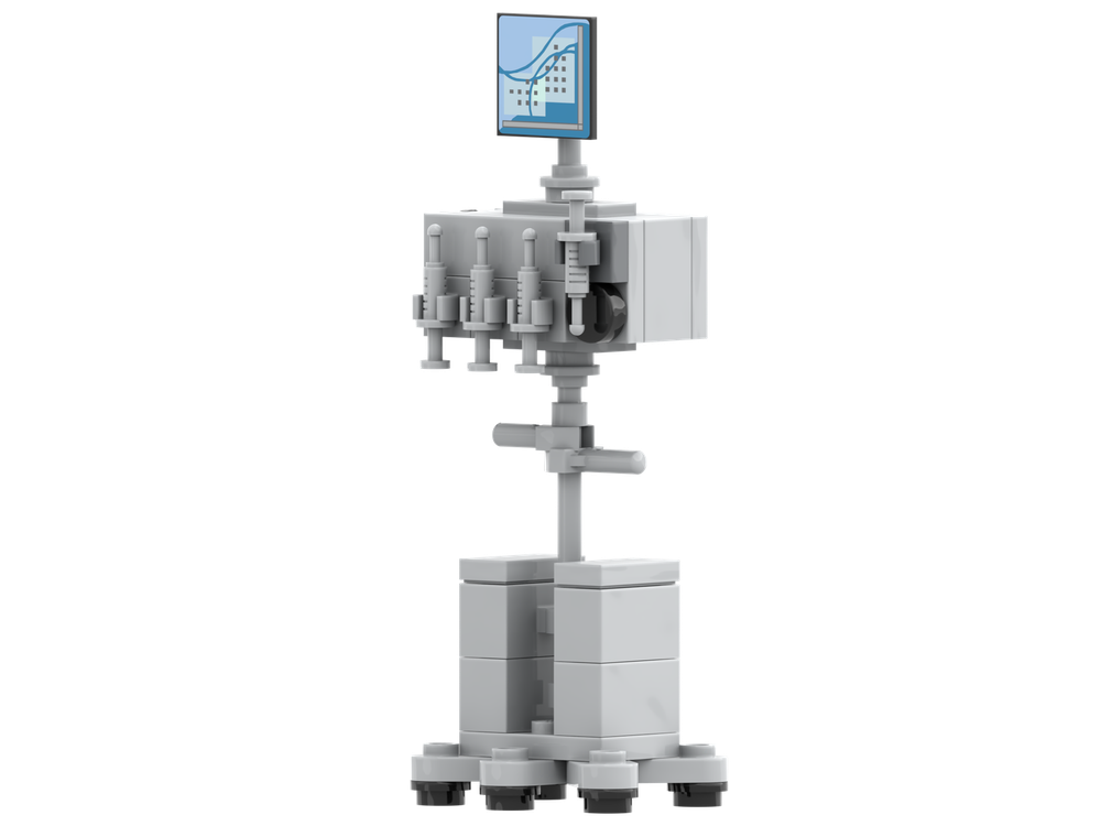 LEGO MOC Nidus Infant Dialysis machine by hyphencubed | Rebrickable ...